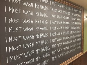 wash hands writers