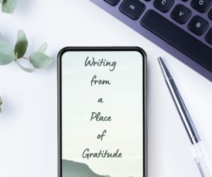 writing from gratitude