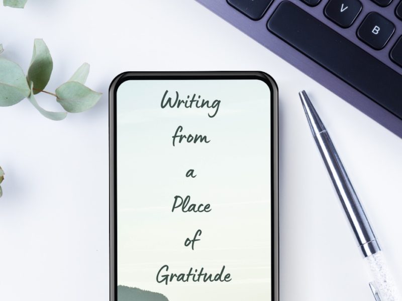 writing from gratitude