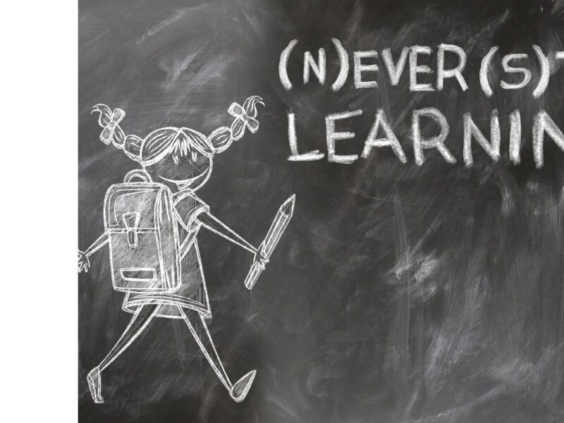 don't stop learning